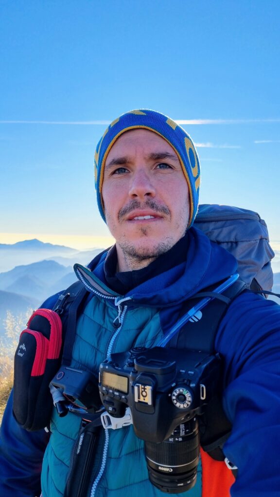 Io sulla cima del Pizzo di Gino