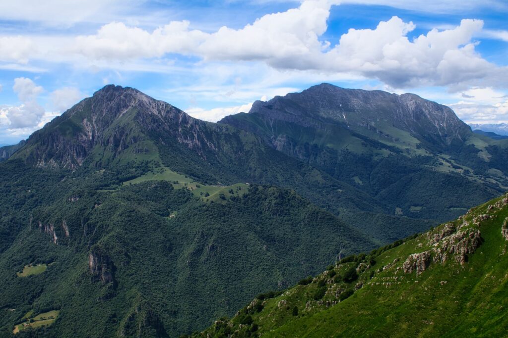 Grigna e Grignetta dal Monte Due Mani