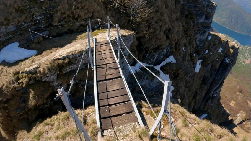 ponte ferrata Angelino
