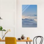 acrilico orizzonte dalla cima