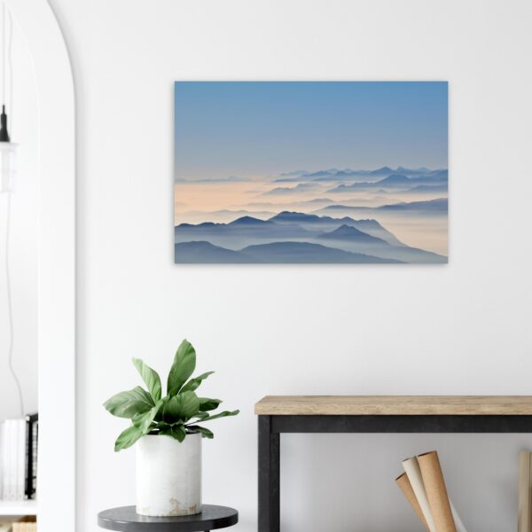 alluminio orizzonte dalla cima orizz