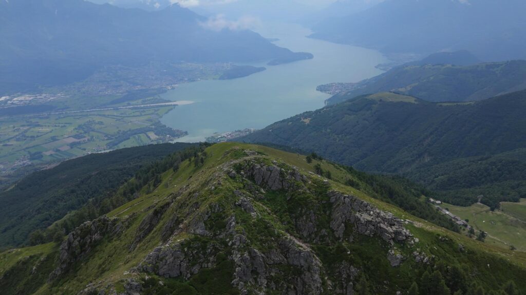 Lago di Como dal Monte Berlinghera