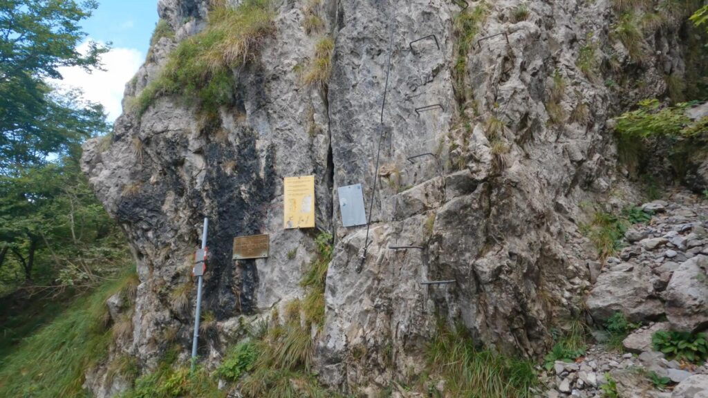 attacco ferrata del centenario al monte Resegone