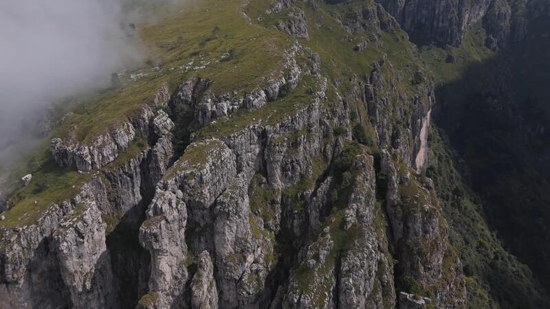 Parete ferrata del centenario al monte Resegone