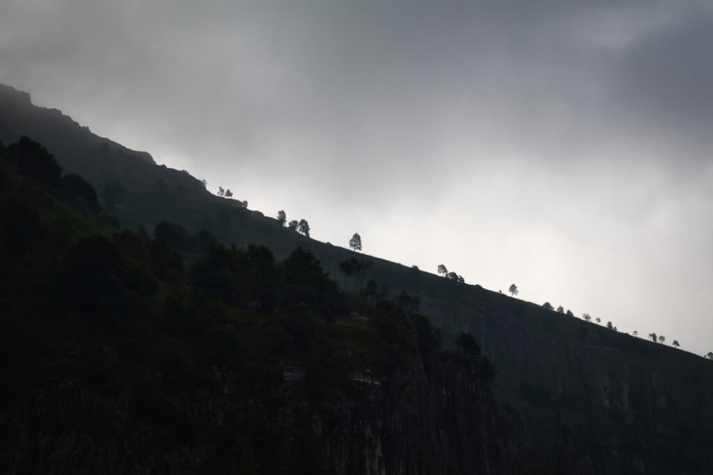 foto pendio dalla Bedoletta