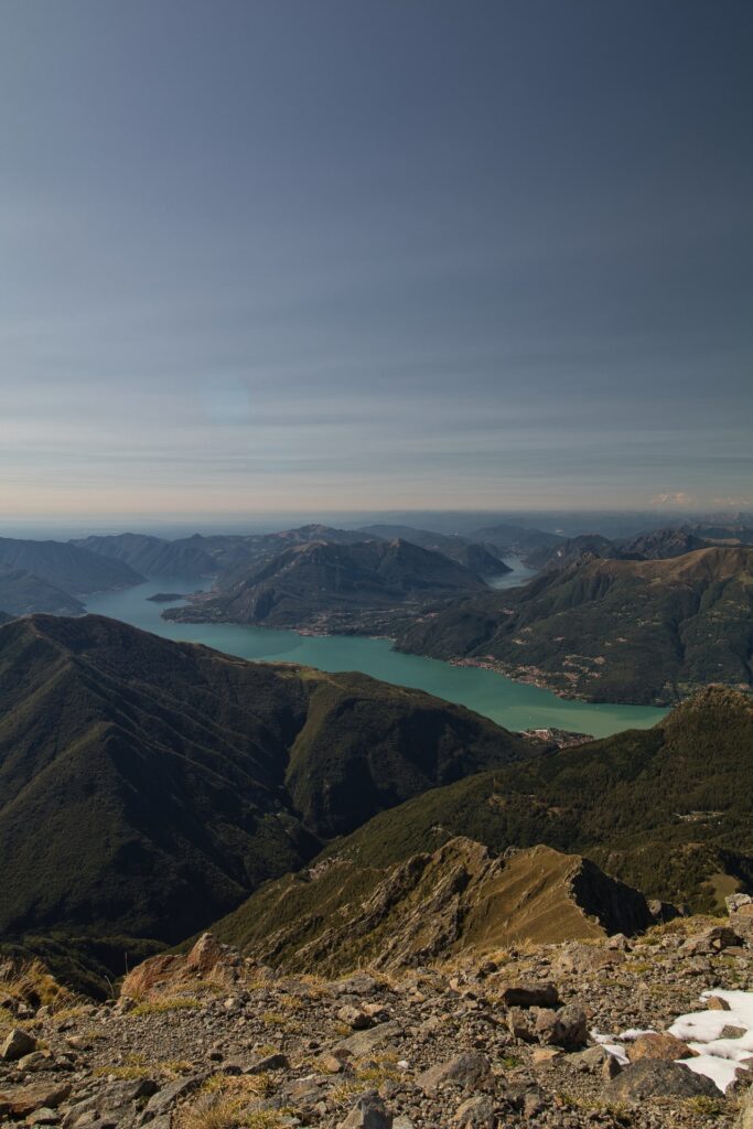 Lago di Como dalla Cima del Legnone