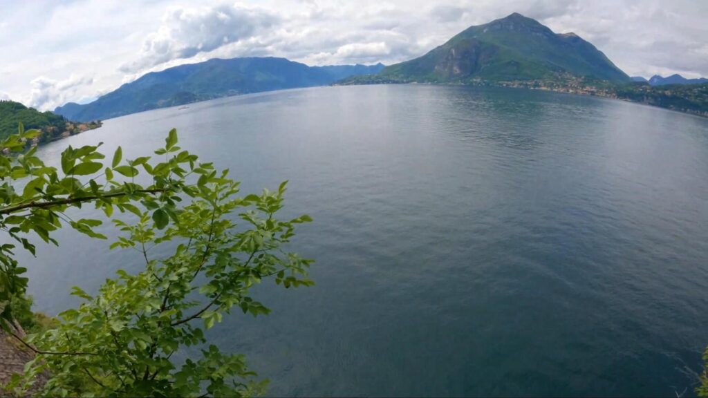 Lago di Como dalla Ferrata Galleria di Morcate