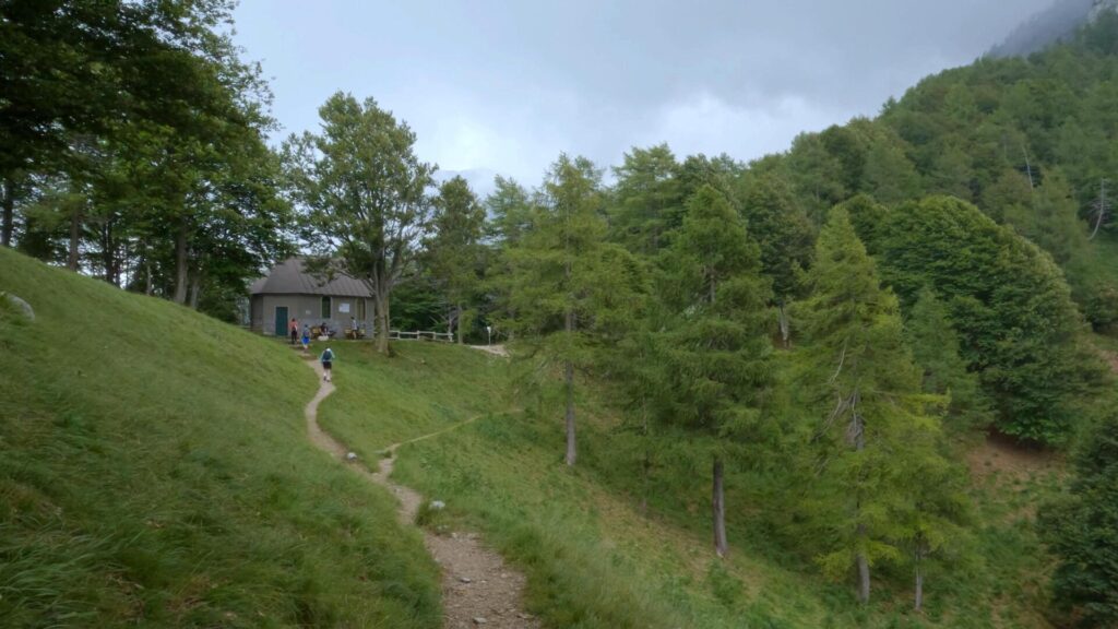 sentiero verso la Porta di Prada