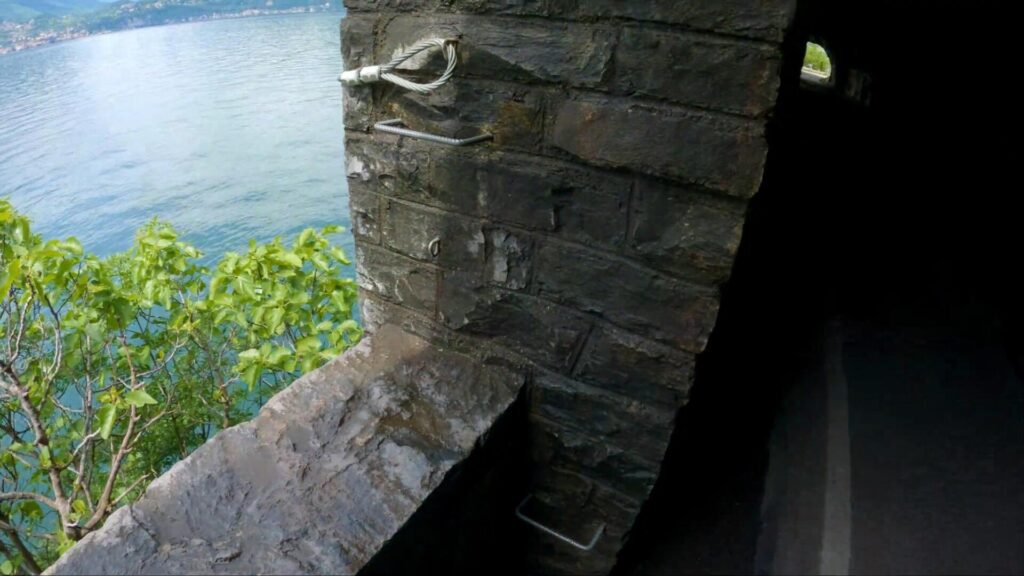 Attacco ferrata Galleria di Morcate