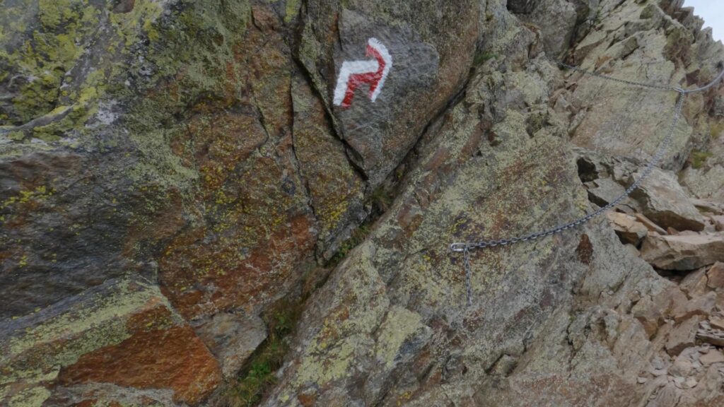 Catene sul sentiero del Monte Legnone