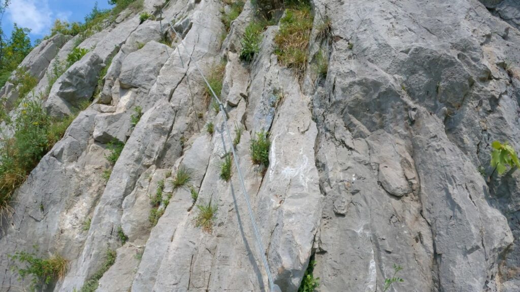 traverso via ferrata del Medale