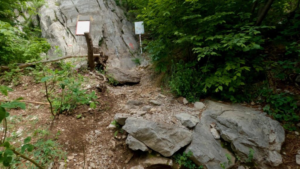 Attacco via ferrata del Medale