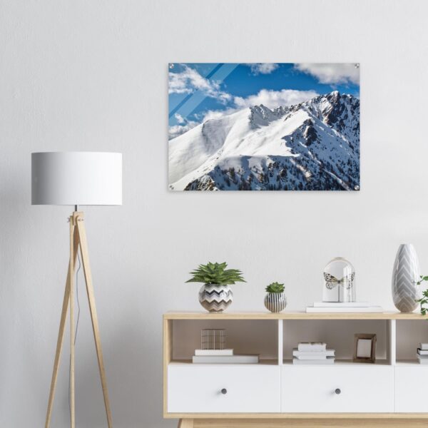 acrilico montagne innevate