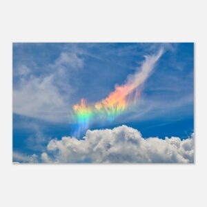 fine art nuvola arcobaleno