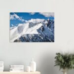 alluminio montagne innevate