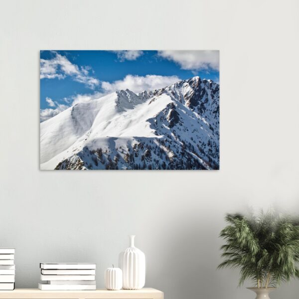 alluminio montagne innevate