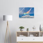 acrilico nuvola arcobaleno