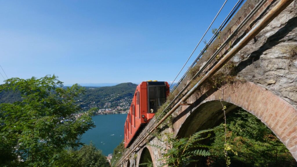 Funicolare in discesa
