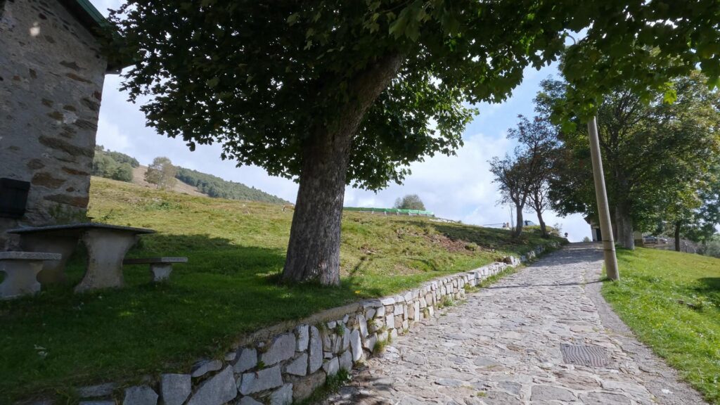 sentiero di fine percorso