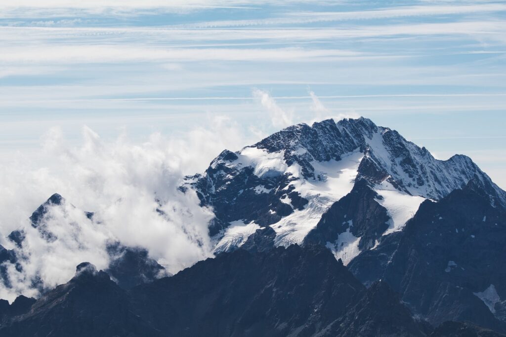 Monte Disgrazia dalla Punta Marinelli