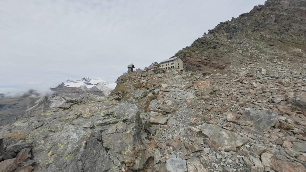 Ultimo tratto salita Rifugio Marinelli Bombardieri