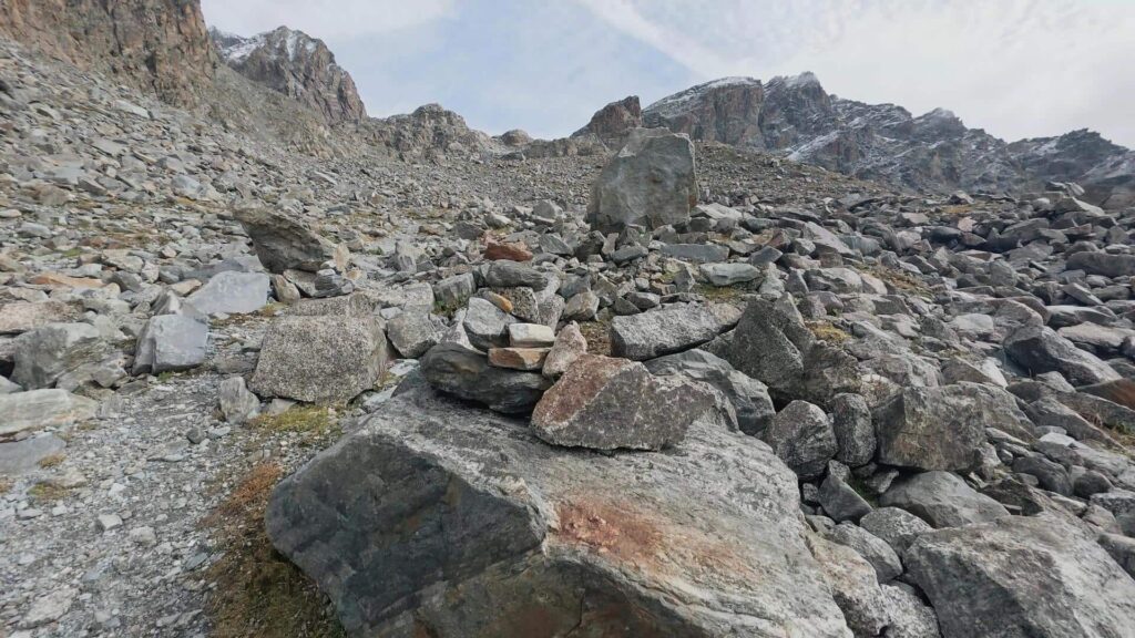Ometti per la Punta Marinelli