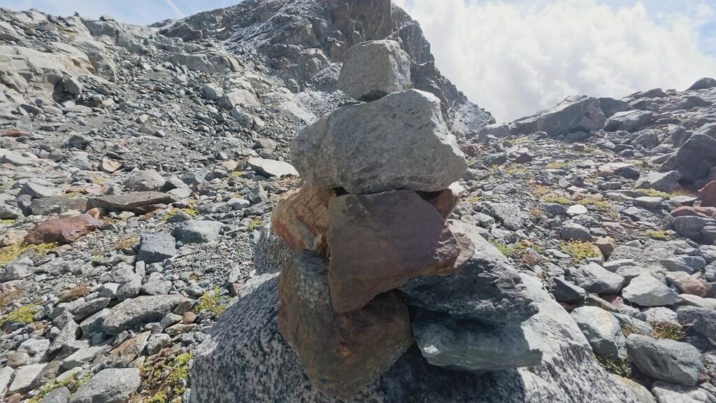 Ometti sentiero Punta Marinelli