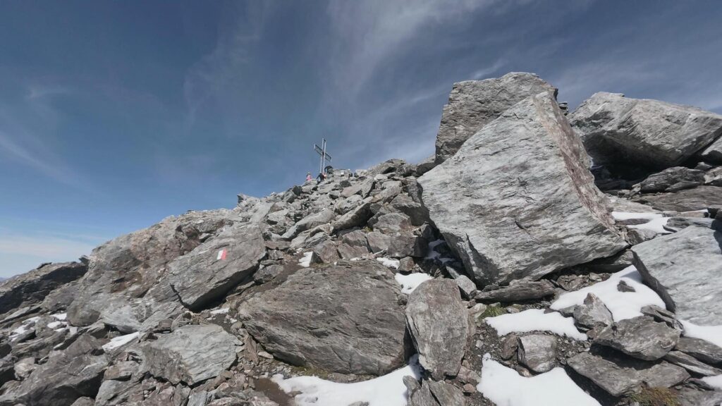 Ultimo tratto di cresta del Pizzo Scalino