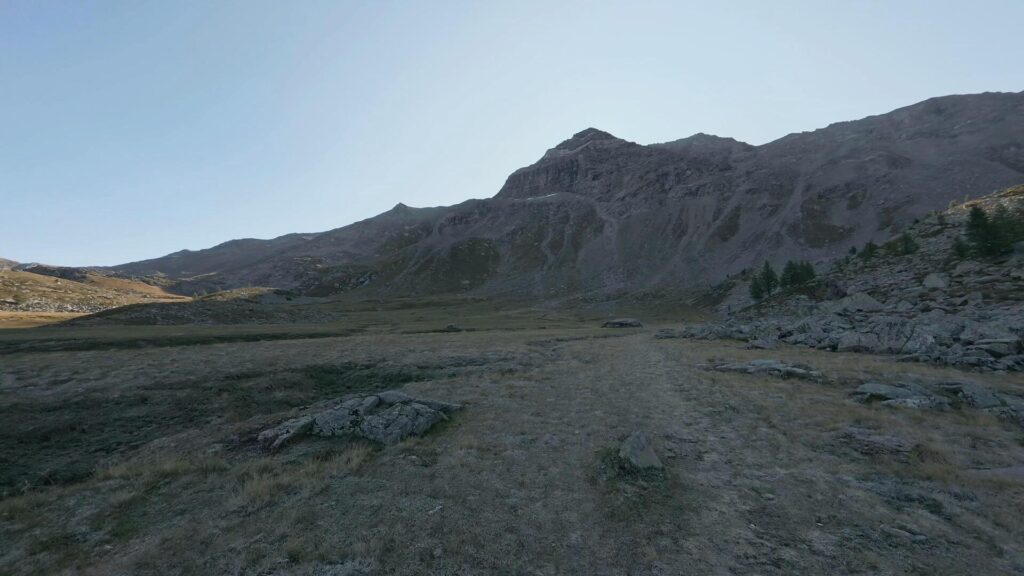 Pianoro prima della salita al Passo degli Ometti