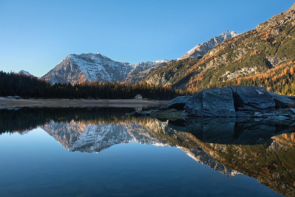 Lago Palù con Riflesso