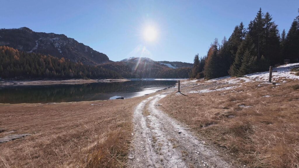 Arrivo Lago Palù