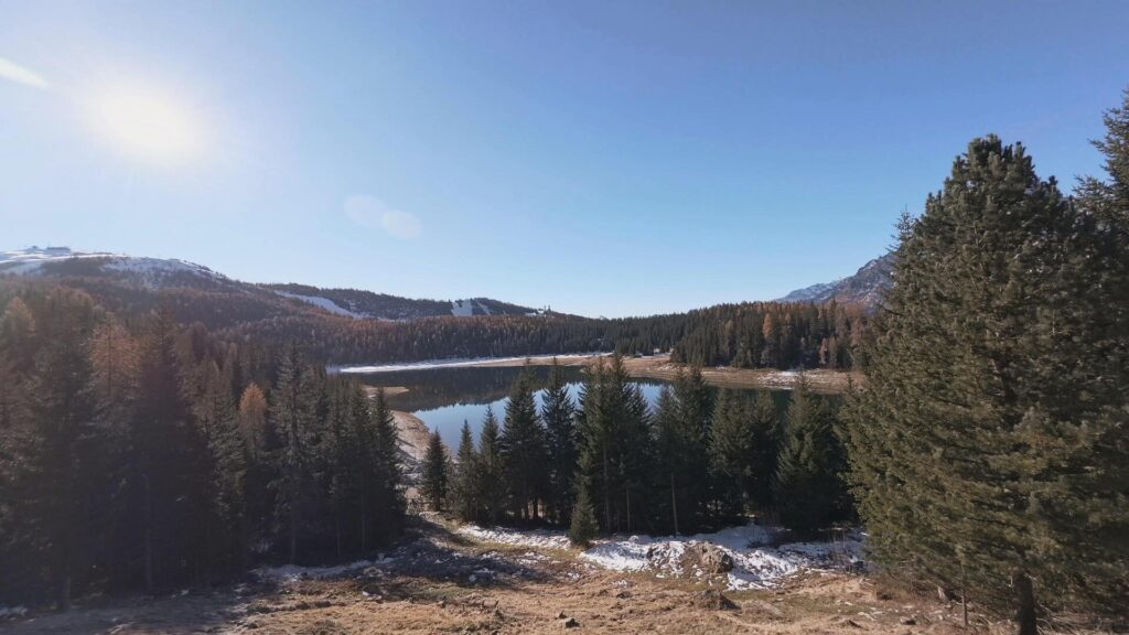 Panorama Lago Palù dal Rifugio