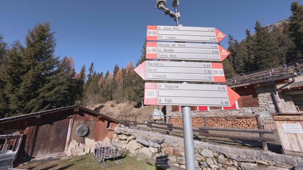 Indicazioni Alpe Roggione