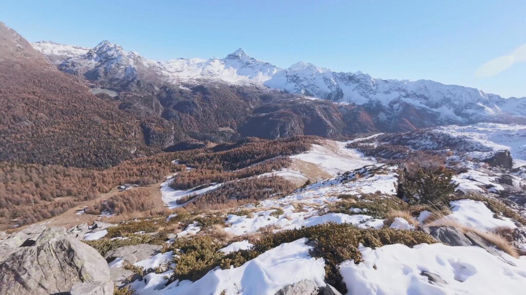 Cresta discesa Monte Roggione