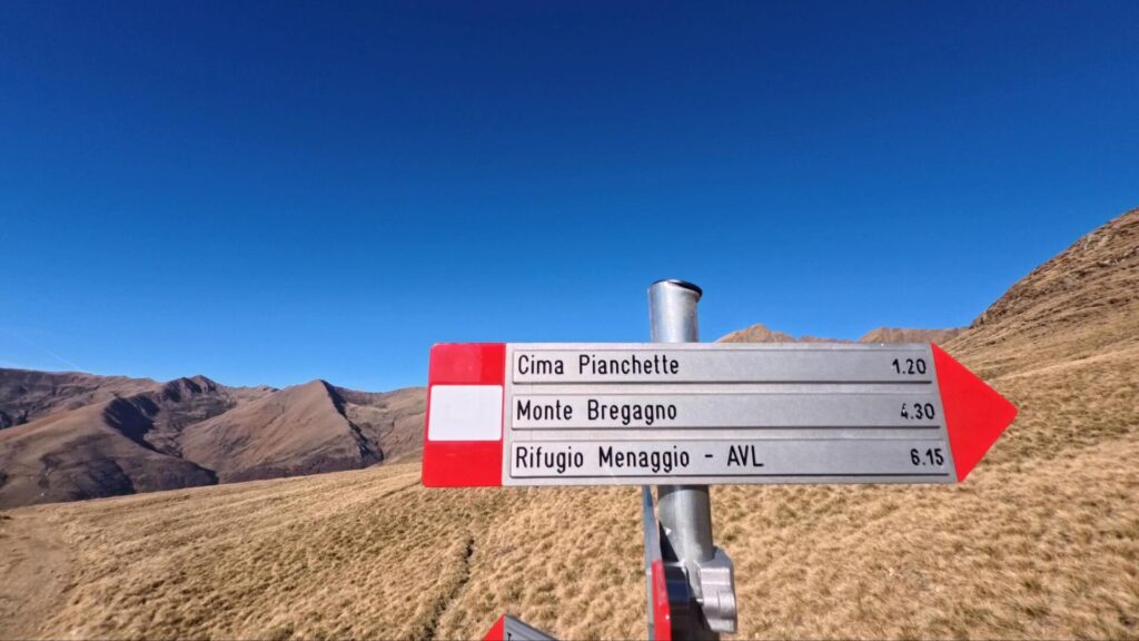 indicazioni per Cima Pianchette