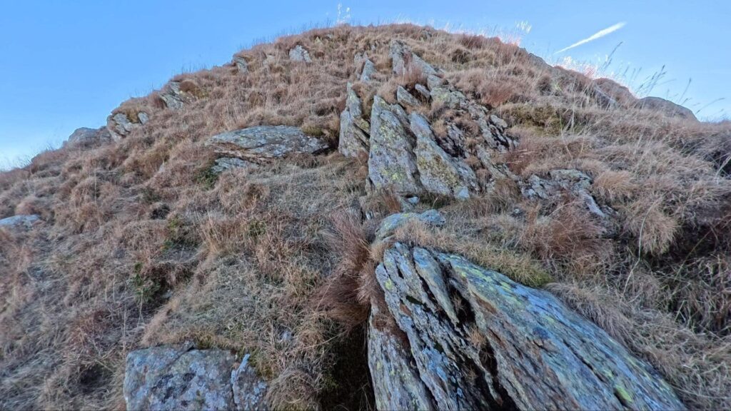 ultimo tratto di salita per Pizzo di Gino