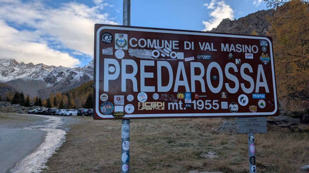 Cartello Predarossa