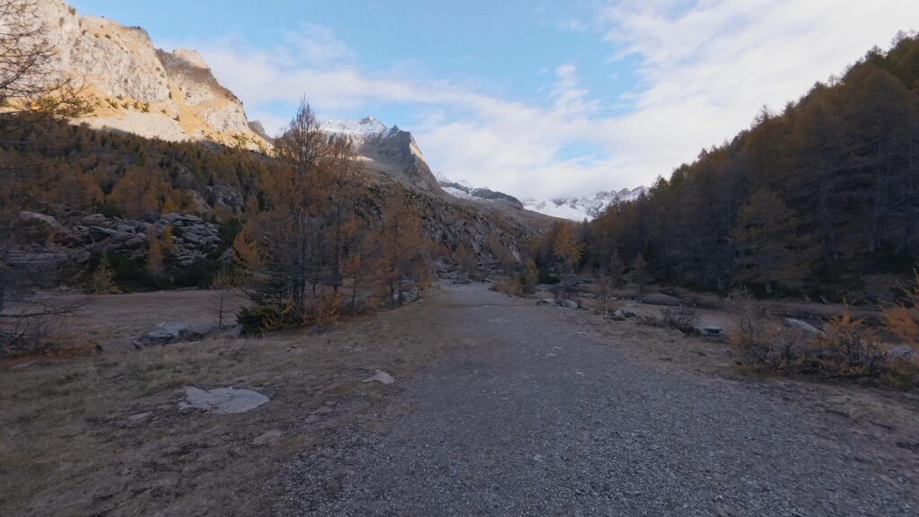 Inizio sentiero Predarossa