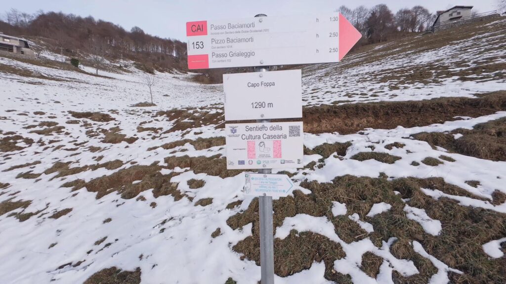 Palina partenza escursione Baciamorti