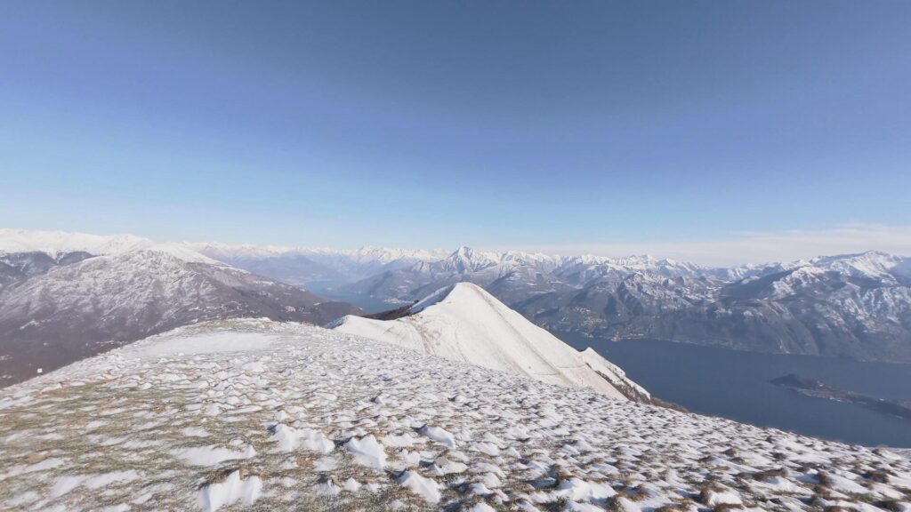 Cresta dal Monte Tremezzo al Monte Crocione