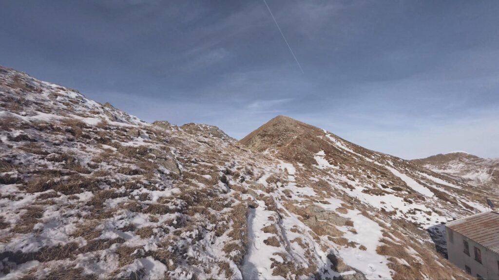 sentiero verso Sasso Basciotta