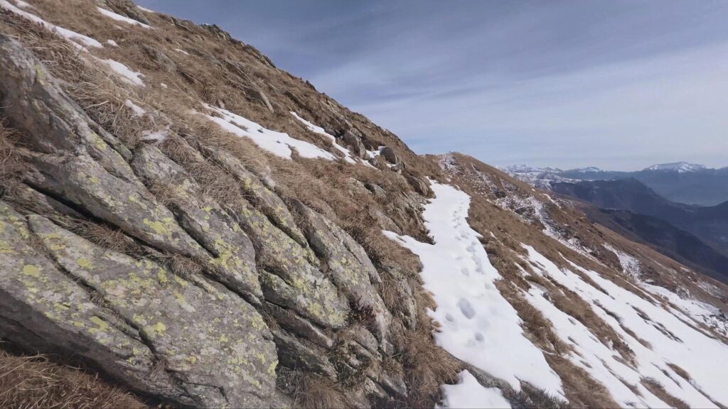 Sentiero per la Vetta del Vallone