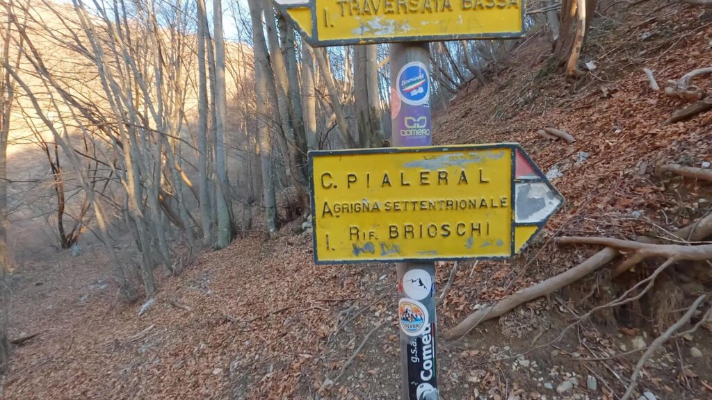 Indicazioni Rifugio Brioschi
