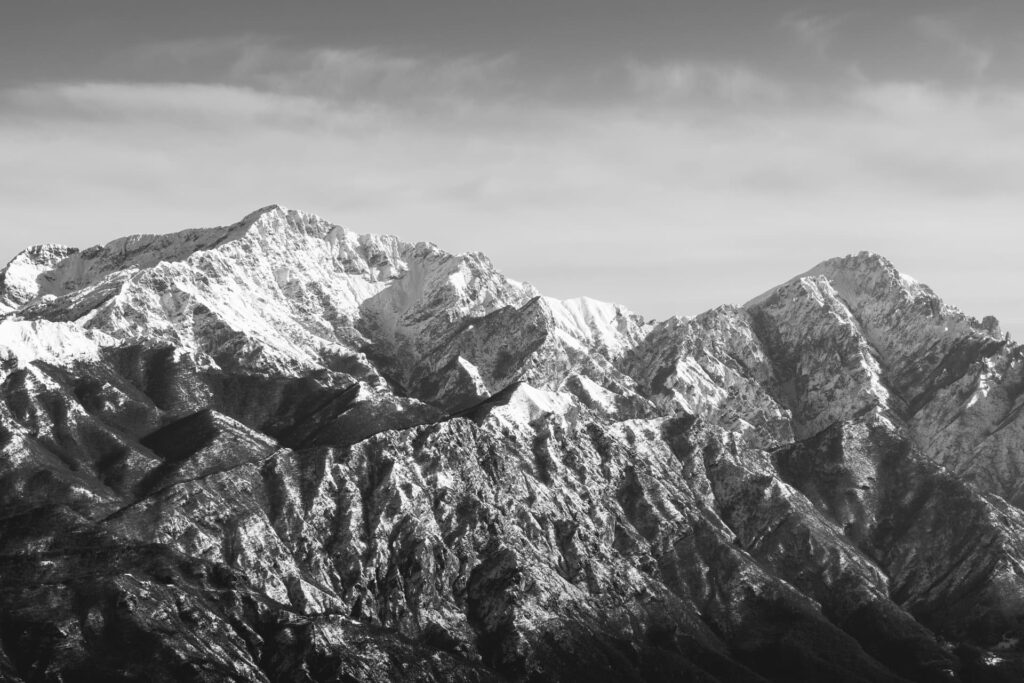 Grigne in bianco e nero