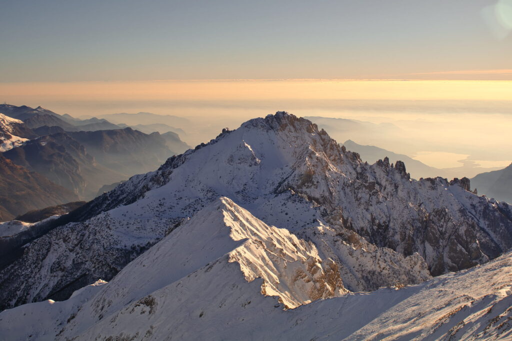Grignetta dalla vetta del Grignone