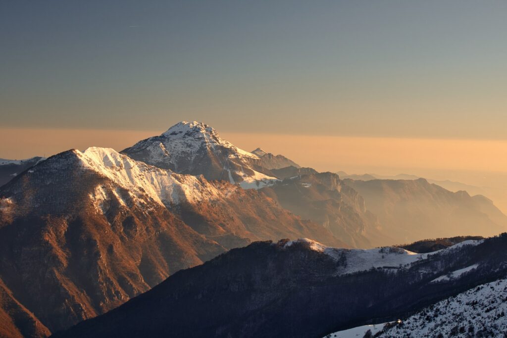 Tramonto dalla Grigna