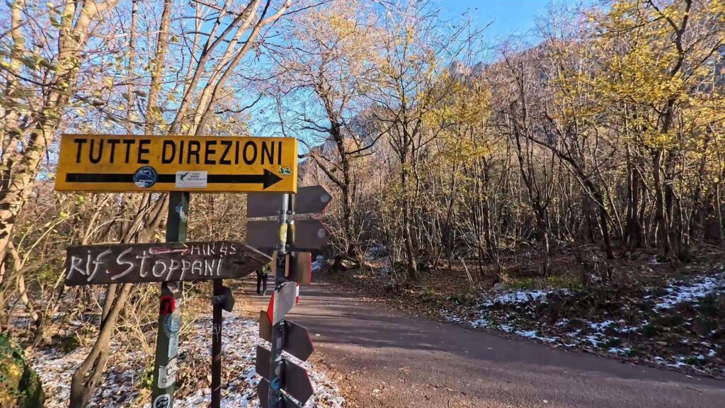 indicazioni sentieri