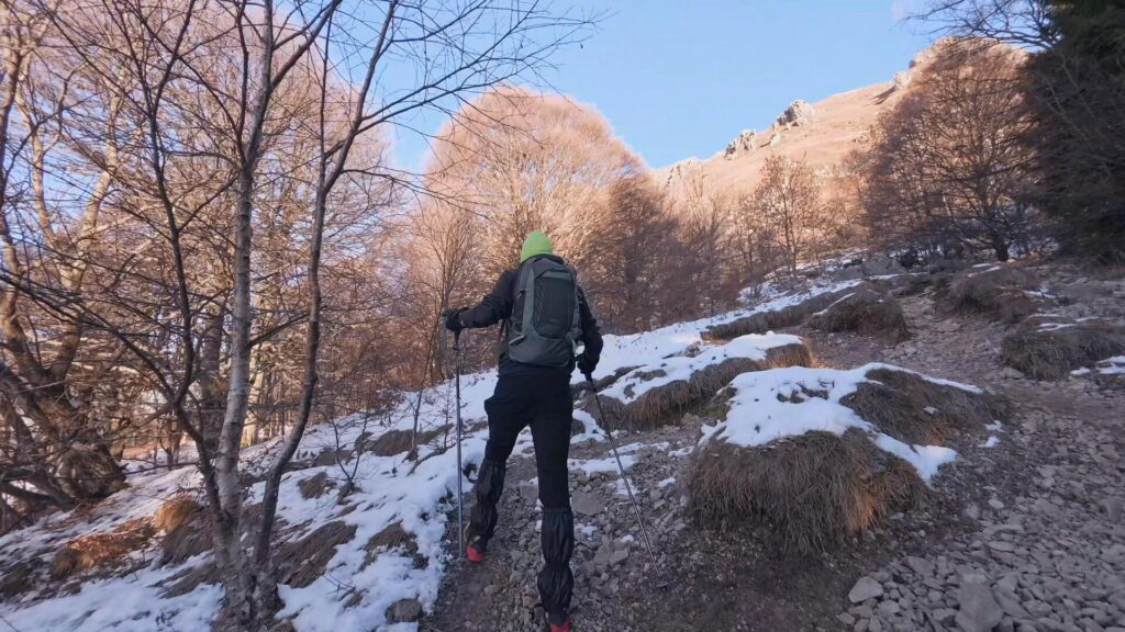 Inizio sentiero Cresta Cermenati