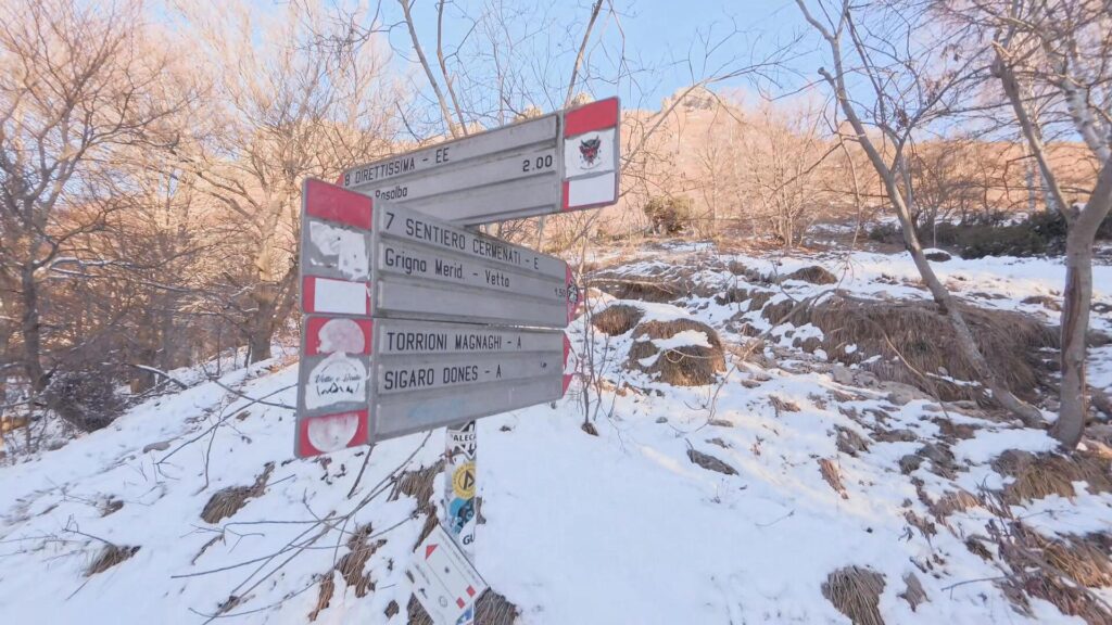 Palina indicazioni sentieri