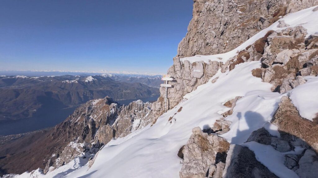 Indicazioni sentiero Cecilia